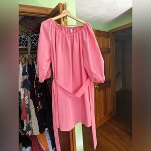 Pink lightweight dress